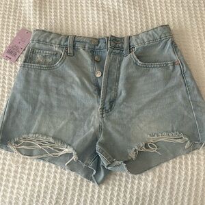Wild fable highest rise cutoff Jean shorts